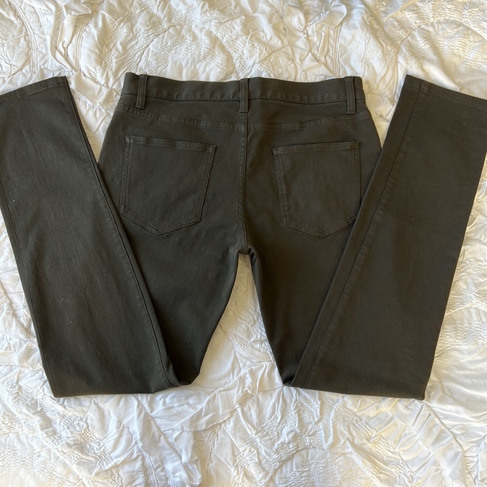 Vince Men’s Dylan Lightweight Pants Army Green: Size 31 - Picture 4 of 4